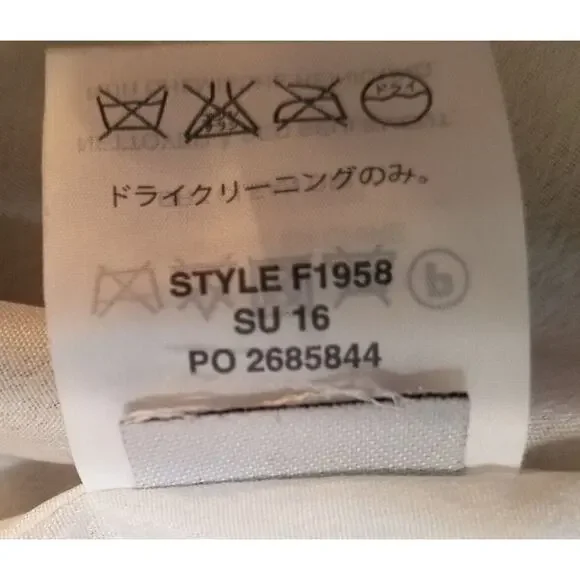 J. Crew Black & White Geometric A-Line Dress - Size 12 - Picture 6 of 8